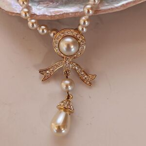 Princess Michaela Von Habsburg Pendant and Necklace.Old Money, Quiet Elegance